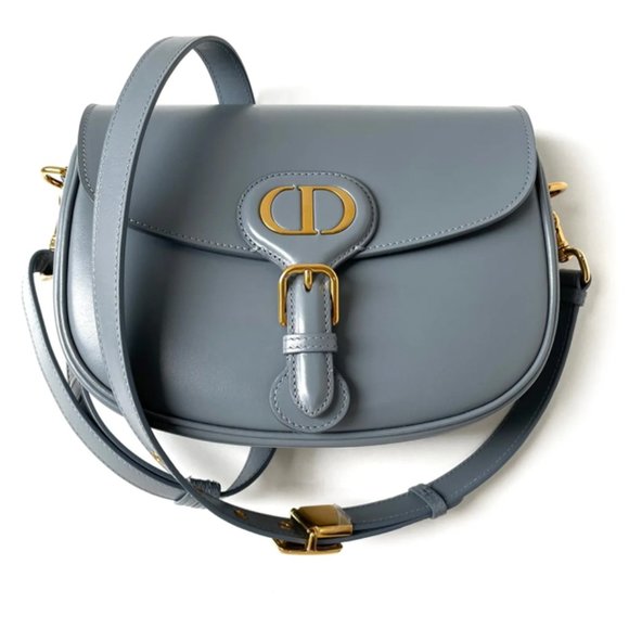 Dior Bobby Medium Cloud Blue Crossbody Shoulder Bag - Picture 1 of 9